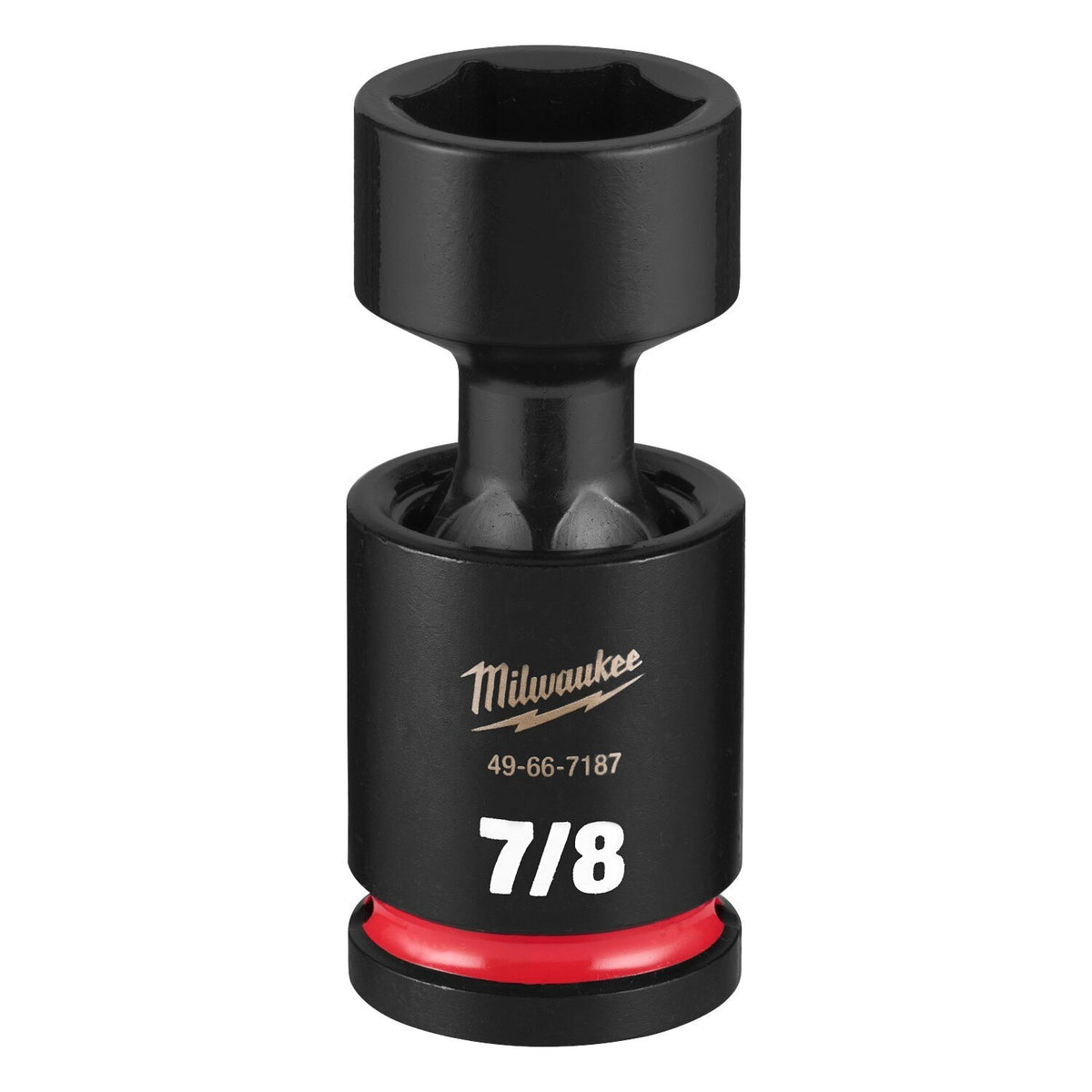 Milwaukee 49-66-7187 1/2" Drive 7/8" Standard Swivel Impact Socket