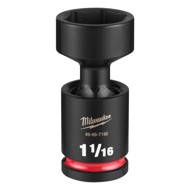 Milwaukee 49-66-7190 1/2" Drive 1-1/16" Standard Swivel Impact Socket (1 Socket)