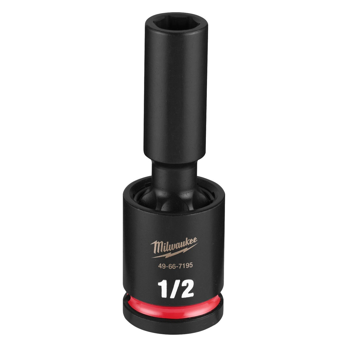 Milwaukee 49-66-7195 1/2" Drive 1/2" Deep Swivel Impact Socket