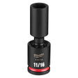 Milwaukee 49-66-7198 Shockwave 1/2" Drive 11/16" Deep Swivel Impact Socket