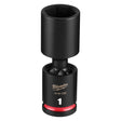 Milwaukee 49-66-7203 Shockwave Impact Duty 1/2" Drive 1" Deep Swivel Socket