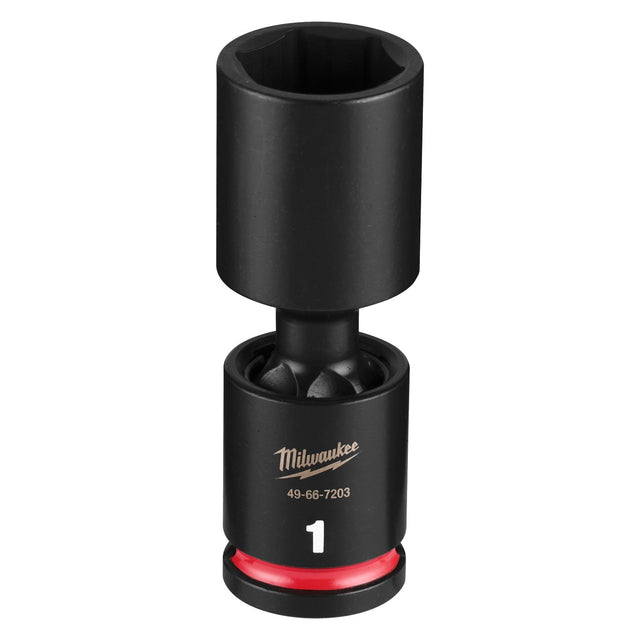 Milwaukee 49-66-7203 Shockwave Impact Duty 1/2" Drive 1" Deep Swivel Socket