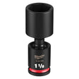 Milwaukee 49-66-7205 Shockwave Impact Duty 1/2" Drive 1-1/8" Deep Swivel Socket