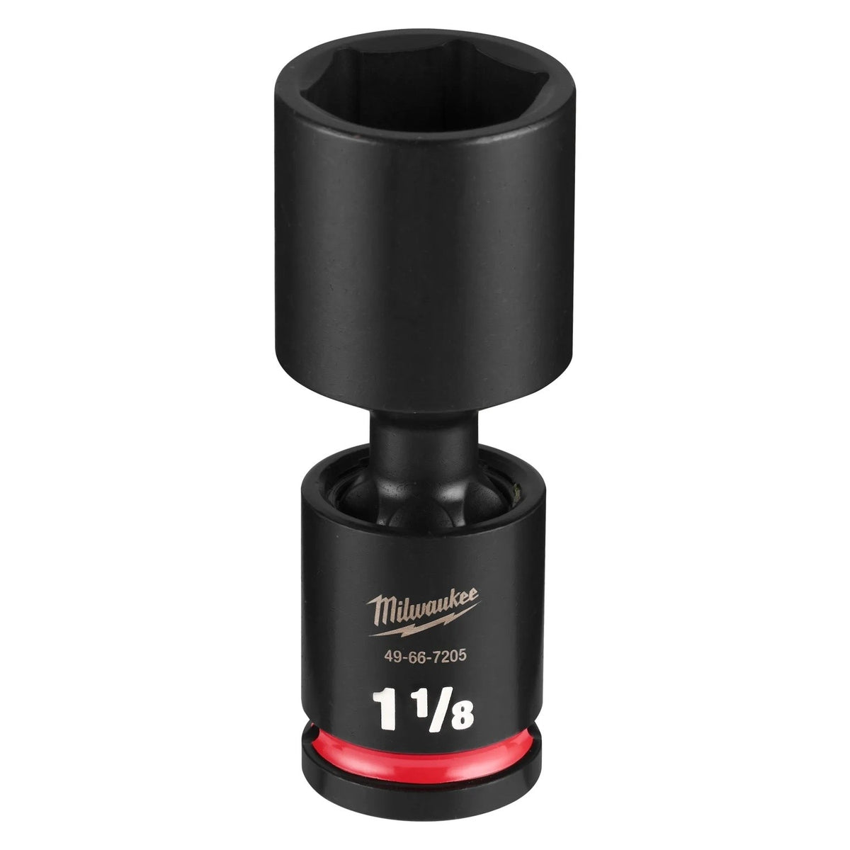 Milwaukee 49-66-7205 Shockwave Impact Duty 1/2" Drive 1-1/8" Deep Swivel Socket