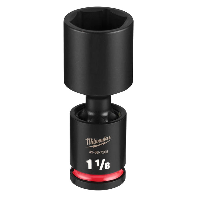 Milwaukee 49-66-7205 Shockwave Impact Duty 1/2" Drive 1-1/8" Deep Swivel Socket