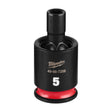 Milwaukee 49-66-7208 Shockwave Impact Duty 1/4" Drive 5 mm Standard Swivel Socket