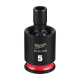 Milwaukee 49-66-7208 Shockwave Impact Duty 1/4" Drive 5 mm Standard Swivel Socket