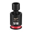 Milwaukee 49-66-7221 Shockwave 1/4" Drive 5/16" Standard Swivel Impact Socket