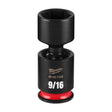 Milwaukee 49-66-7225 1/4" Drive 9/16" Standard Swivel Impact Socket