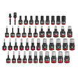 Milwaukee 49-66-7250 Shockwave Impact Duty Bit Socket Set with Hex Torx and E-Torx (45 Piece)