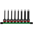 Milwaukee 49-66-7264 Shockwave Impact Duty 1/2" Drive 4" Torx Bit Socket Set (8 Piece)