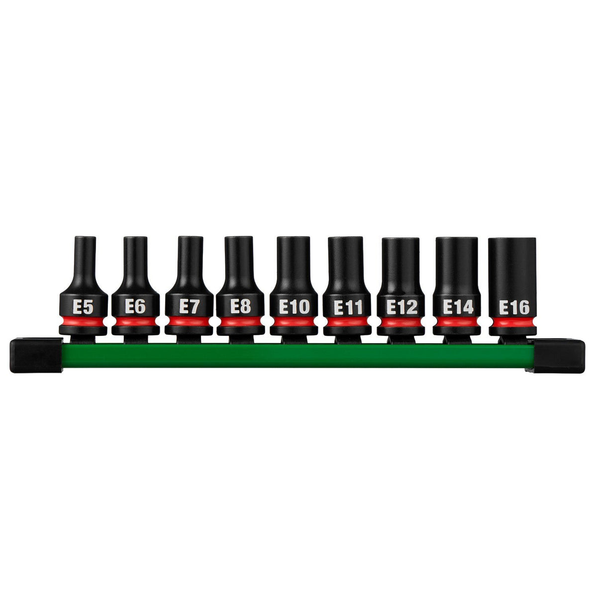 Milwaukee 49-66-7265 Shockwave 3/8" Drive E-Torx Bit Socket Set (9 Piece)