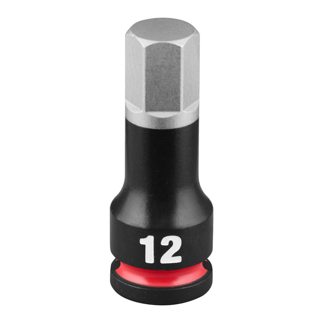 Milwaukee 49-66-7274 Shockwave Impact Duty 3/8" Drive 2" Hex 12 mm Bit Socket