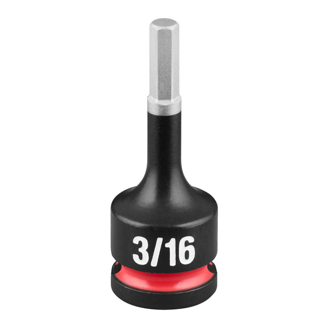 Milwaukee 49-66-7275 Shockwave Impact Duty 3/8" Drive 2" Hex 3/16" Bit Socket