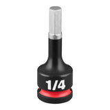 Milwaukee 49-66-7277 Shockwave Impact Duty 3/8" Drive 2" Hex 1/4" Bit Socket