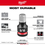 Milwaukee 49-66-7277 Shockwave Impact Duty 3/8" Drive 2" Hex 1/4" Bit Socket - 4