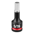 Milwaukee 49-66-7278 Shockwave 3/8" Drive x 2" Hex 5/16" Impact Duty Bit Socket