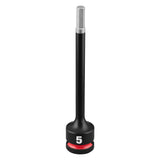 Milwaukee 49-66-7283 Shockwave 3/8" Drive 4" Hex 5mm Impact Duty Bit Socket