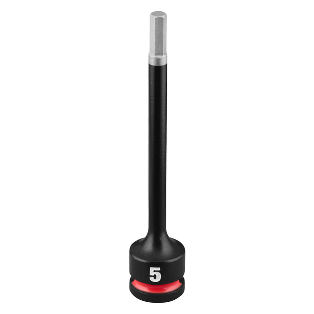 Milwaukee 49-66-7283 Shockwave 3/8" Drive 4" Hex 5mm Impact Duty Bit Socket