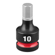 Milwaukee 49-66-7300 Shockwave 1/2" Drive 2" Hex 10mm Impact Duty Bit Socket