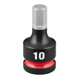 Milwaukee 49-66-7300 Shockwave 1/2" Drive 2" Hex 10mm Impact Duty Bit Socket