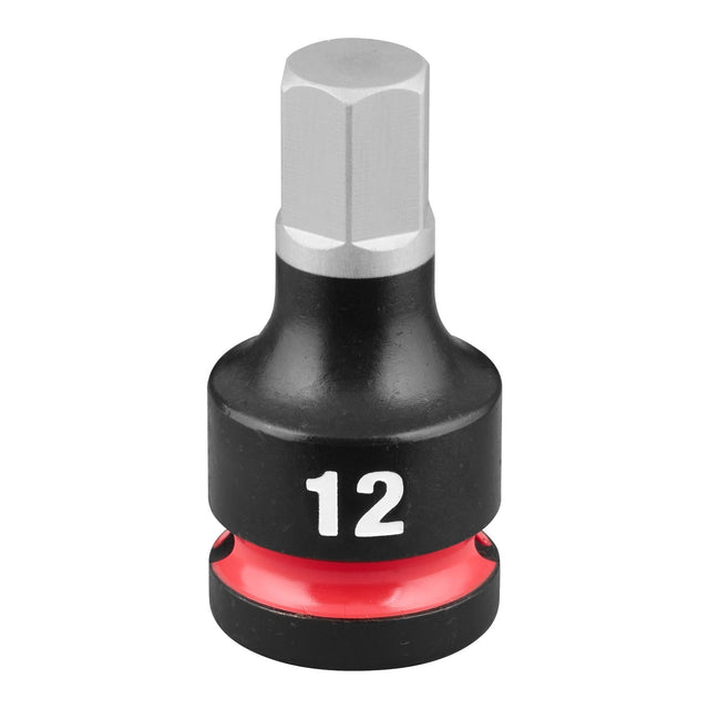Milwaukee 49-66-7301 Shockwave Impact Duty 1/2" Drive 2" Hex 12mm Bit Socket