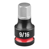 Milwaukee 49-66-7313 Shockwave 1/2" Drive 2" Hex 9/16" Impact Duty Bit Socket