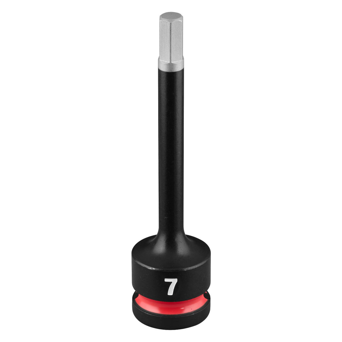 Milwaukee 49-66-7318 1/2" Drive 4" 7 mm Hex Shockwave Impact Duty Bit Socket