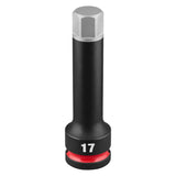 Milwaukee 49-66-7325 Shockwave Impact Duty 1/2" Drive 4" Hex 17 mm Bit Socket