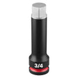 Milwaukee 49-66-7337 Shockwave Impact Duty 1/2" Drive 4" Hex 3/4" Bit Socket