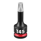 Milwaukee 49-66-7343 Shockwave Impact Duty 3/8" Drive 2" Torx T45 Bit Socket