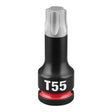 Milwaukee 49-66-7346 3/8" Drive 2" Torx T55 Impact Duty Bit Socket