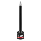 Milwaukee 49-66-7347 Shockwave 3/8" Drive 4" Torx T20 Impact Duty Bit Socket