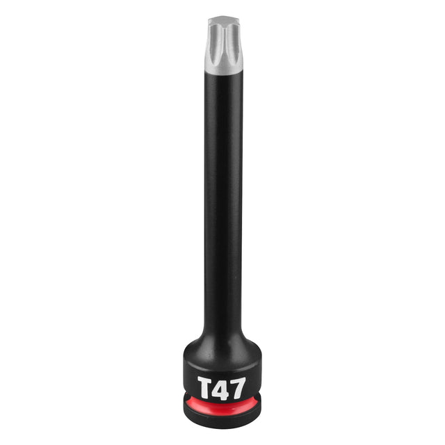 Milwaukee 49-66-7353 Shockwave 3/8" Drive 4" Torx T47 Impact Duty Bit Socket