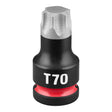 Milwaukee 49-66-7363 Shockwave 1/2" Drive 2" Torx T70 Impact Duty Bit Socket