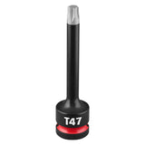 Milwaukee 49-66-7367 Shockwave 1/2" Drive 4" Torx T47 Impact Duty Bit Socket