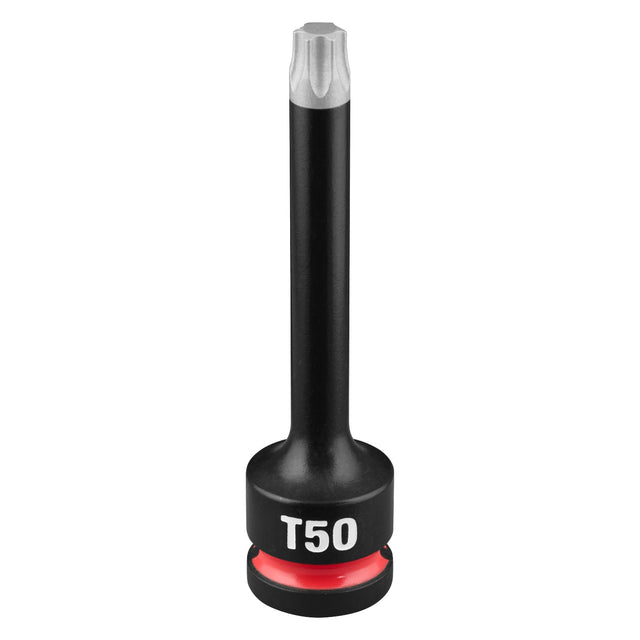Milwaukee 49-66-7368 Shockwave Impact Duty Half Inch Drive 4" Torx T50 Bit Socket
