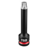 Milwaukee 49-66-7370 1/2" Drive 4" Torx T60 Shockwave Impact Duty Bit Socket