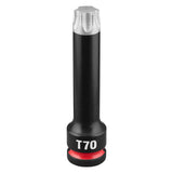 Milwaukee 49-66-7371 1/2" Drive 4" Torx T70 Shockwave Impact Duty Bit Socket