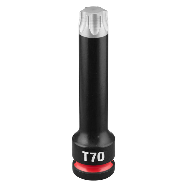 Milwaukee 49-66-7371 1/2" Drive 4" Torx T70 Shockwave Impact Duty Bit Socket