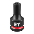 Milwaukee 49-66-7375 Shockwave Impact Duty 3/8" Drive E-Torx E7 Bit Socket