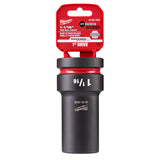 Milwaukee 49-66-7842 SHOCKWAVE Impact Duty 1" Drive 1-1/16" Thin Wall Extra Deep 6 Point Socket - 3