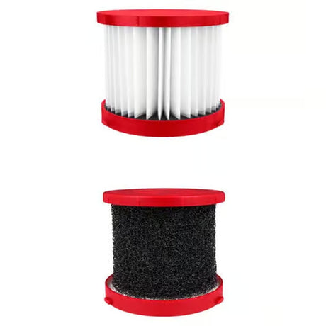 Milwaukee 49-90-1900HW M18 M12 HEPA Wet Dry Vacuum Filter Kit 5.2" x 5.2" x 4.6" (2 Pack)