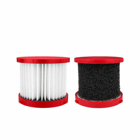 Milwaukee 49-90-1900HW M18/M12 HEPA Wet/Dry Vacuum Filter Kit with Foam Wet Filter (2 Pack)