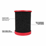 Milwaukee 49-90-1900HW M18/M12 HEPA Wet/Dry Vacuum Filter Kit with Foam Wet Filter (2 Pack) - 3