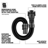 Milwaukee 49-90-1965 1-7/8" x 6' Flexible Hose for M18 FUEL Backpack Vacuum - 2