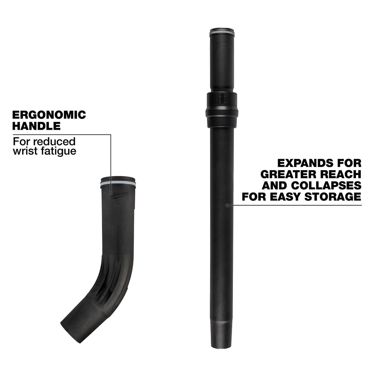 Milwaukee 49-90-1966 1-7/8" Telescoping Wand & Ergonomic Handle - 2