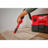 Milwaukee 49-90-2028Y AIR-TIP 2-in-1 Utility Brush Tool with Sliding Head for Wet Dry Vacuums - 6