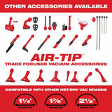 Milwaukee 49-90-2030Y AIR TIP Flexible Long Reach Crevice Tool Vacuum Accessory 16" Length - 6