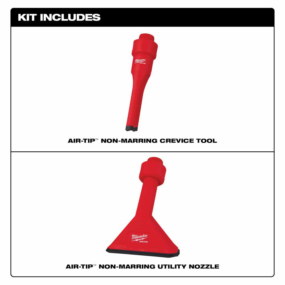 Milwaukee 49-90-2034 AIR-TIP Non-Marring Utility Nozzle Kit - 4